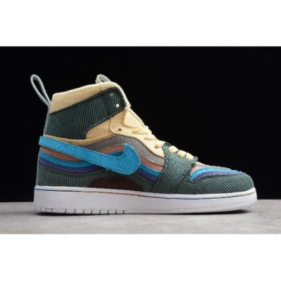 Nike Air Jordan 1 High Retro Og Bej Rengi / Sarı Basketbol Ayakkabısı Türkiye - 6MMPRV5W